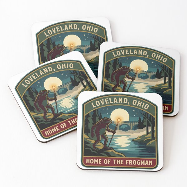 Item preview, Loveland, Ohio – Home of the Frogman designed and sold by ElNiro.