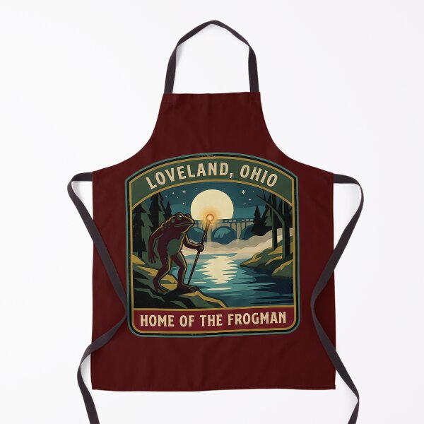 Item preview, Loveland, Ohio – Home of the Frogman designed and sold by ElNiro.