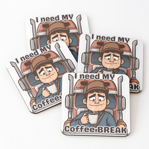 Item preview, I need MY coffee Break funny gift designed and sold by TheSewRyn.