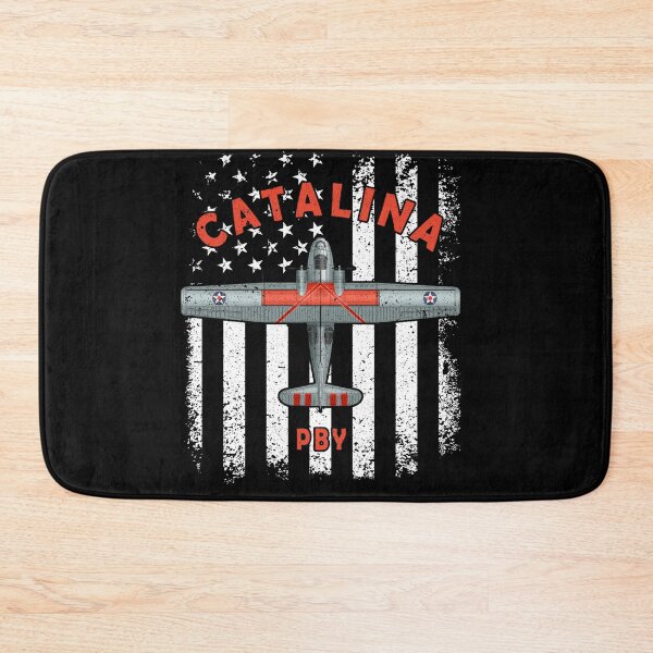 Item preview, Catalina PBY WWII Aircraft American Flag Design designed and sold by Emberglowo.