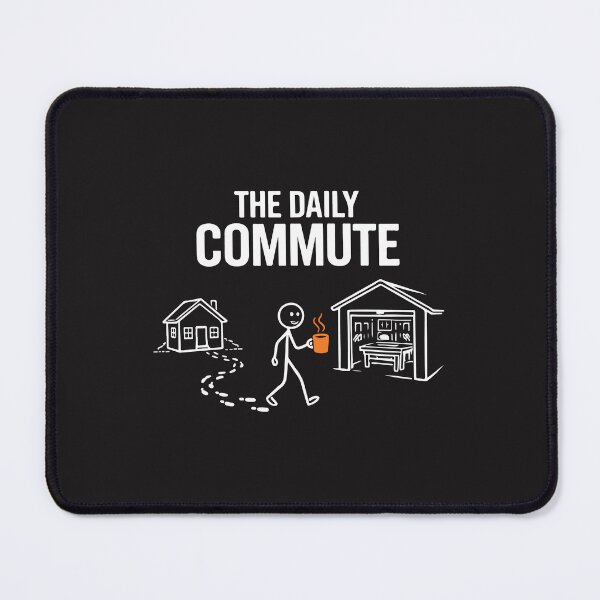 Item preview, Funny Woodworker Daily Commute Carpenter Workshop Humor designed and sold by kiralynstration.