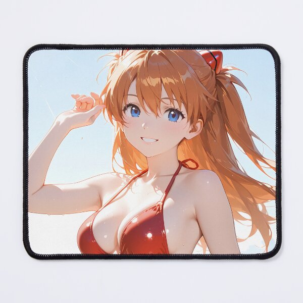 Item preview, Asuka Langley Soryu Neon Genesis Evangelion Sunny Seaside Cheer designed and sold by riadjamai.