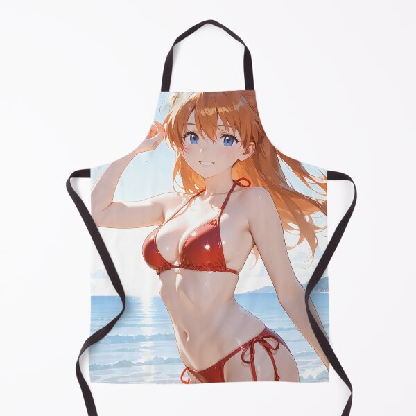 Item preview, Asuka Langley Soryu Neon Genesis Evangelion Sunny Seaside Cheer designed and sold by riadjamai.