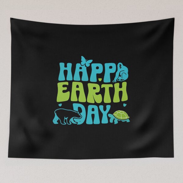 Item preview, Happy Earth Day Save The Planet  designed and sold by Thread&Fable.
