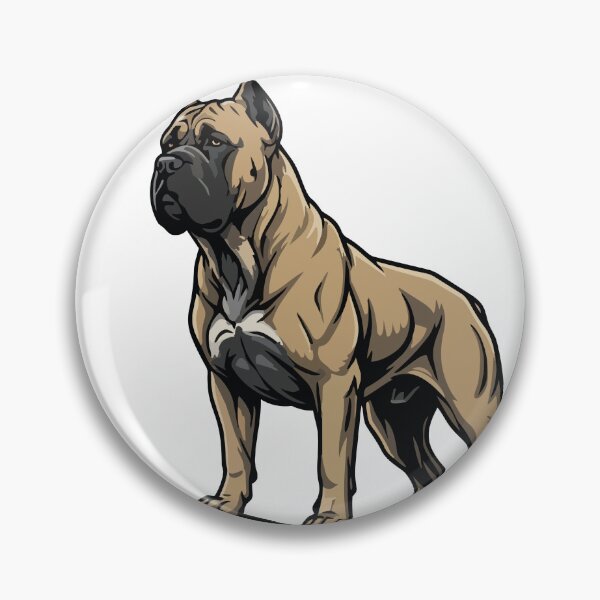 Item preview, Cane Corso Dog on Rock: Powerful Portrait designed and sold by PixelStudioBe.