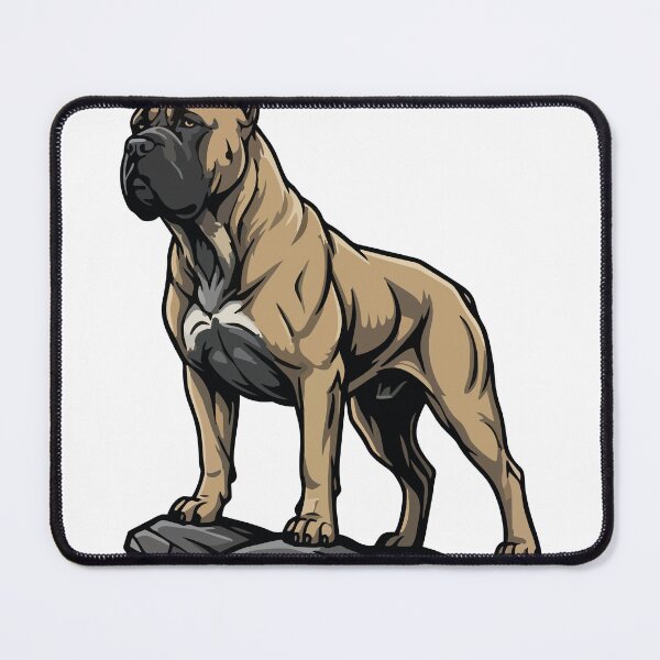 Item preview, Cane Corso Dog on Rock: Powerful Portrait designed and sold by PixelStudioBe.