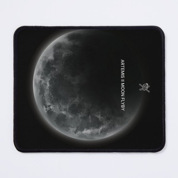 Item preview, Artemis II Moon Flyby April 2026 Space Mission Graphic designed and sold by Tattyarts.