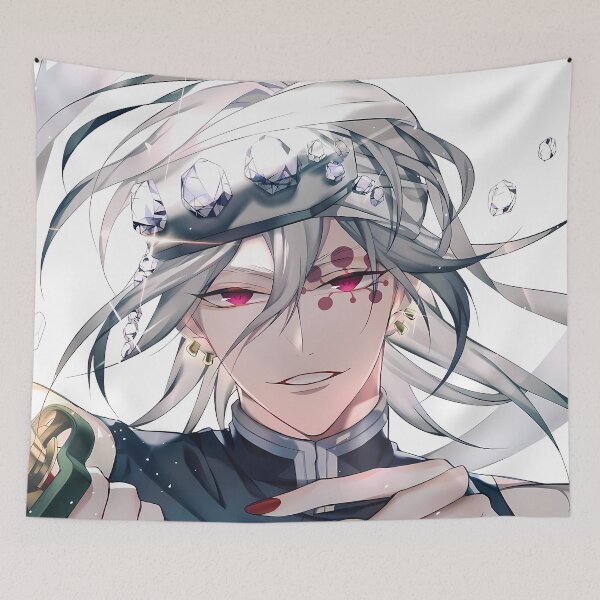 Item preview, Tengen Uzui Demon Slayer Elegant White Portrait designed and sold by riadjamai.