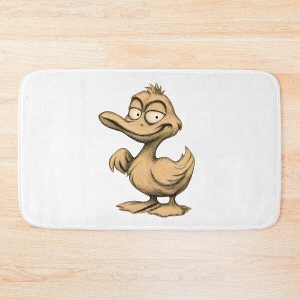 Item preview, Funny Smirking Duck Illustration designed and sold by Yomere.