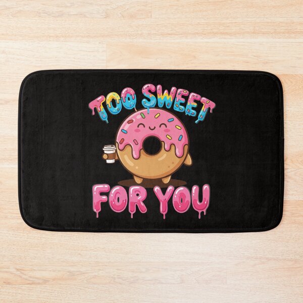 Item preview, Too Sweet Kawaii Donut Drip Design designed and sold by Coowo22.