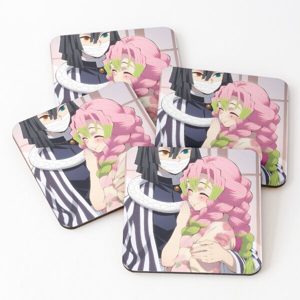 Item preview, Obanai Iguro Demon Slayer Floral Kimono Portrait designed and sold by riadjamai.