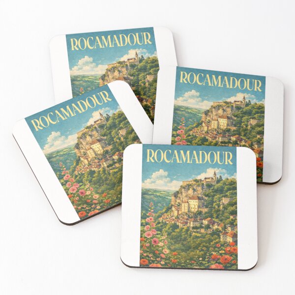 Item preview, Rocamadour Cliffside Village in Lot Valley Occitanie France designed and sold by Places On Earth.