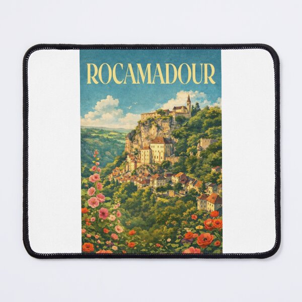 Item preview, Rocamadour Cliffside Village in Lot Valley Occitanie France designed and sold by Places On Earth.