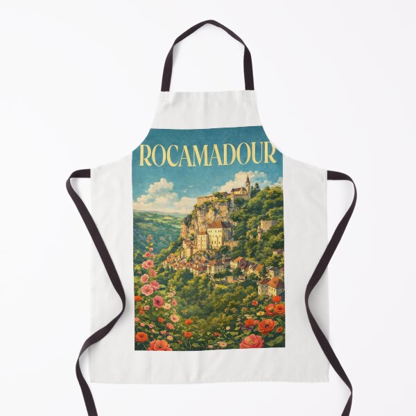 Item preview, Rocamadour Cliffside Village in Lot Valley Occitanie France designed and sold by Places On Earth.