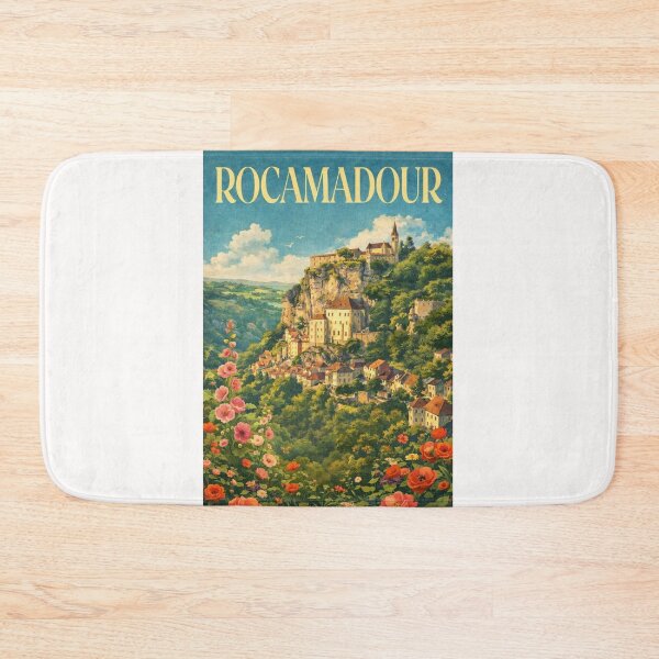 Item preview, Rocamadour Cliffside Village in Lot Valley Occitanie France designed and sold by Places On Earth.