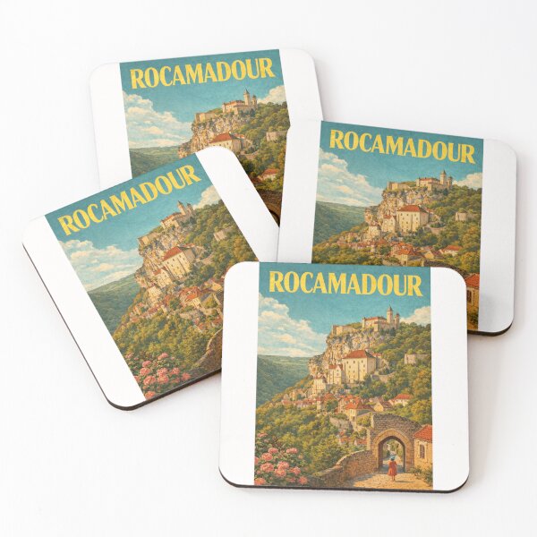 Item preview, Rocamadour Medieval Stone Arch and Sanctuary Over Lot Valley designed and sold by Places On Earth.