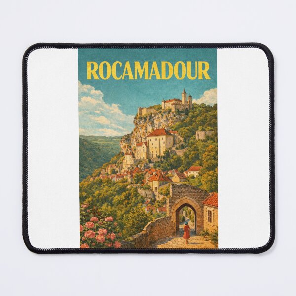 Item preview, Rocamadour Medieval Stone Arch and Sanctuary Over Lot Valley designed and sold by Places On Earth.