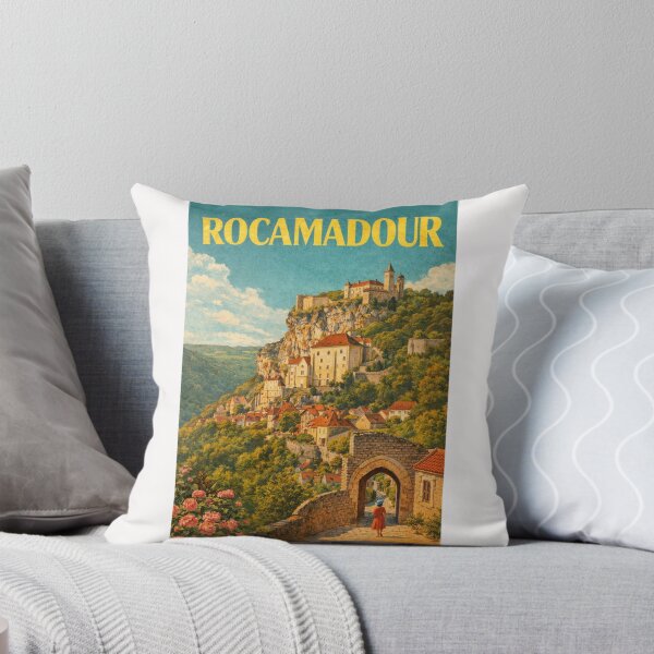 Item preview, Rocamadour Medieval Stone Arch and Sanctuary Over Lot Valley designed and sold by Places On Earth.