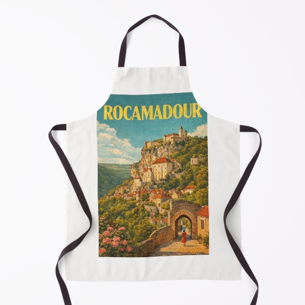 Item preview, Rocamadour Medieval Stone Arch and Sanctuary Over Lot Valley designed and sold by Places On Earth.