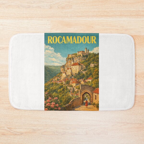 Item preview, Rocamadour Medieval Stone Arch and Sanctuary Over Lot Valley designed and sold by Places On Earth.