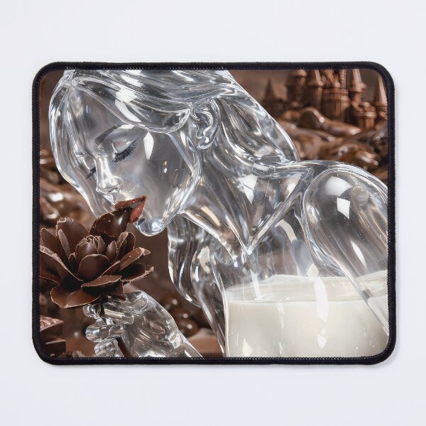 Item preview, Glass Goddess Chocolate Luxury Aesthetic Art designed and sold by KnitOfShadoF.