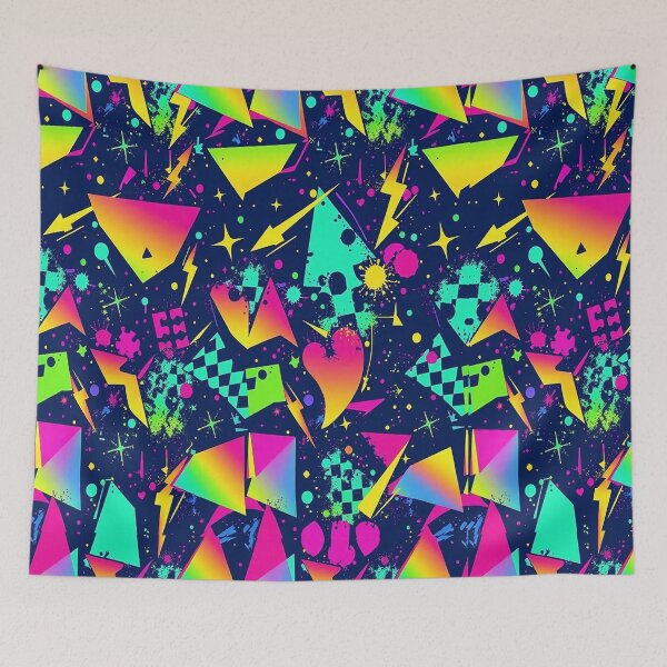 Item preview, funky Seamless Patterns  Colorful Urban Pop Art, Rainbow Gradients & Abstract Anime Vibes COOL  ART colorful  patterns seamless designs Colorful Cartoon Pattern Graffiti  designed and sold by Design Repo.