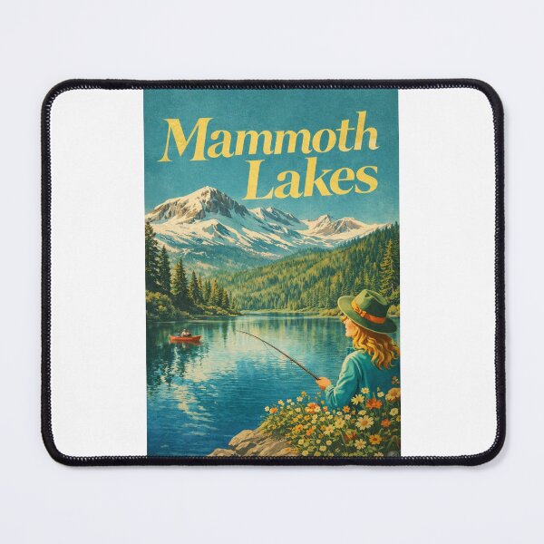 Item preview, Mammoth Lakes Sierra Nevada Landscape with Twin Lakes and Mount Morrison designed and sold by Places On Earth.