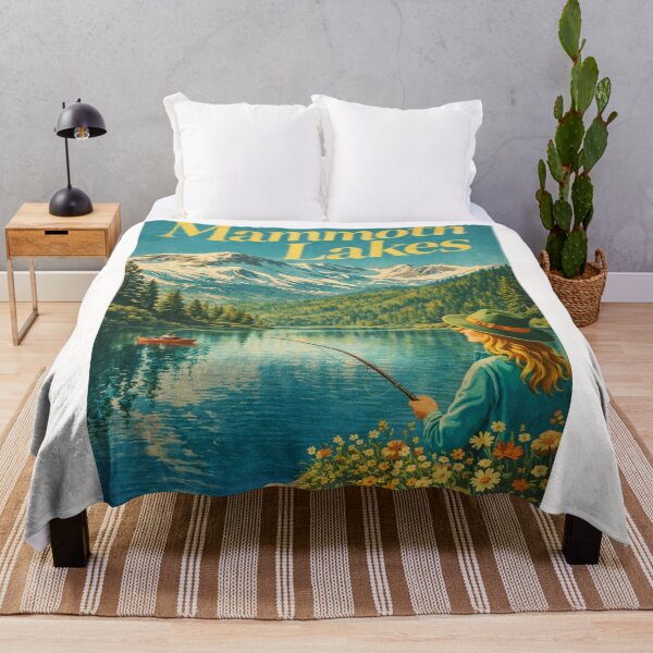Item preview, Mammoth Lakes Sierra Nevada Landscape with Twin Lakes and Mount Morrison designed and sold by Places On Earth.