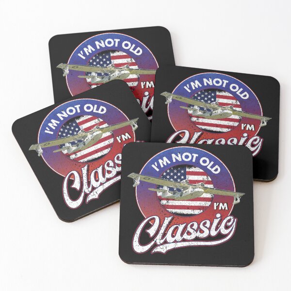 Item preview, I’m Not Old I’m Classic Airplane Vintage Design designed and sold by Emberglowo.