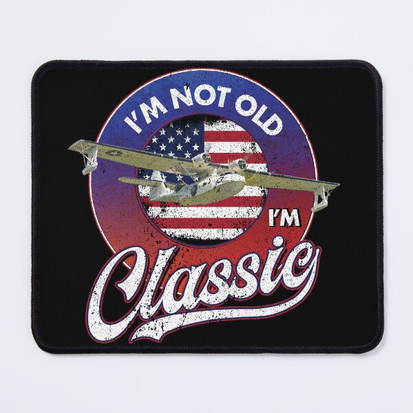 Item preview, I’m Not Old I’m Classic Airplane Vintage Design designed and sold by Emberglowo.