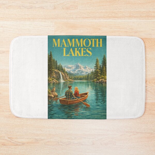 Item preview, Mammoth Lakes Alpine Lake with Sierra Nevada Peaks and Inyo Forest designed and sold by Places On Earth.