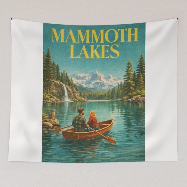 Item preview, Mammoth Lakes Alpine Lake with Sierra Nevada Peaks and Inyo Forest designed and sold by Places On Earth.