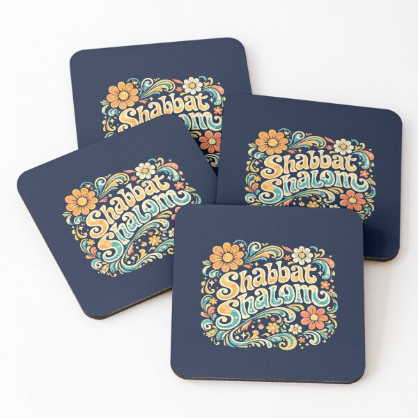 Item preview, Shabbat Shalom Floral Vintage Art designed and sold by Thank-HaShem.