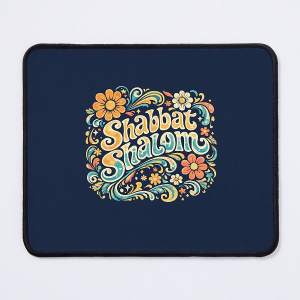 Item preview, Shabbat Shalom Floral Vintage Art designed and sold by Thank-HaShem.