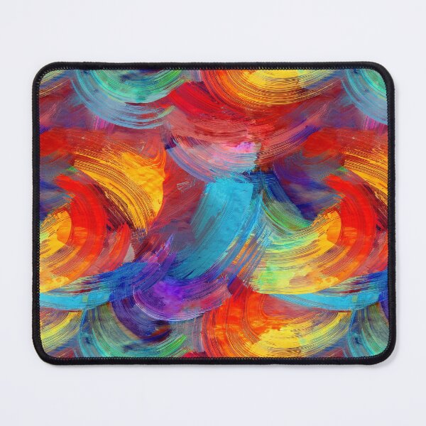 Item preview, Abstract colorful paint strokes designed and sold by AnnaHolyph.