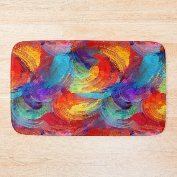 Item preview, Abstract colorful paint strokes designed and sold by AnnaHolyph.
