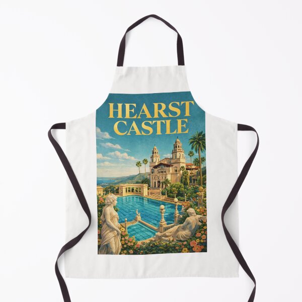 Item preview, Hearst Castle Neptune Pool Terrace with San Simeon Coastal Landscape designed and sold by Places On Earth.