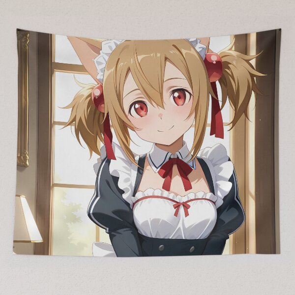 Item preview, Silica Sword Art Online Maid Smile Cat Ears designed and sold by riadjamai.