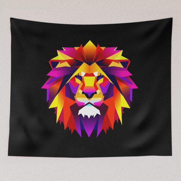 Item preview, Geometric lion designed and sold by elife.ds.