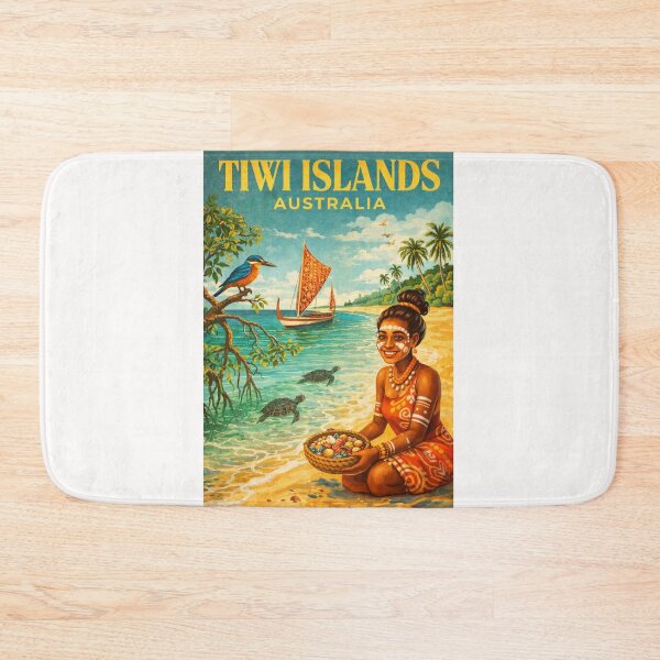 Item preview, Tiwi Islands Coastal Culture with Bathurst Island and Arafura Sea designed and sold by Places On Earth.