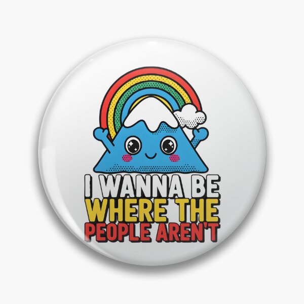 Item preview, Introvert Mountain "Where The People Aren't" designed and sold by TshirtsOnline-.