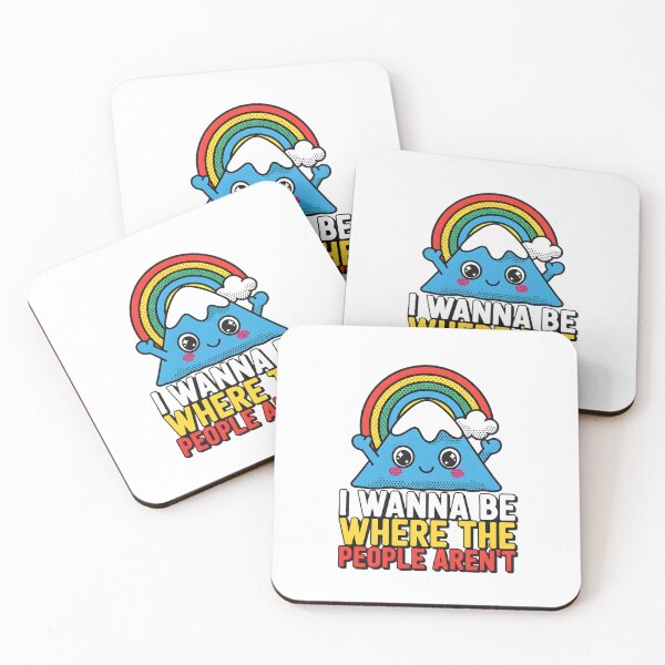 Item preview, Introvert Mountain "Where The People Aren't" designed and sold by TshirtsOnline-.