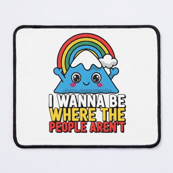 Item preview, Introvert Mountain "Where The People Aren't" designed and sold by TshirtsOnline-.