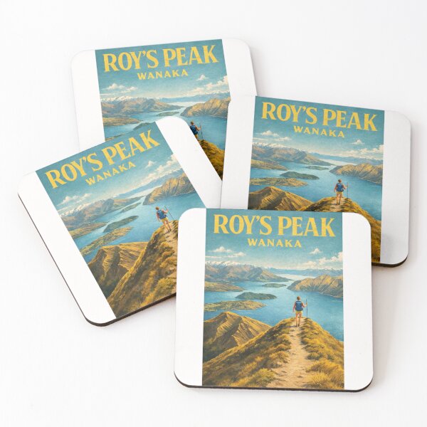 Item preview, Roys Peak Wanaka Summit View over Lake Wanaka and Southern Alps designed and sold by Places On Earth.