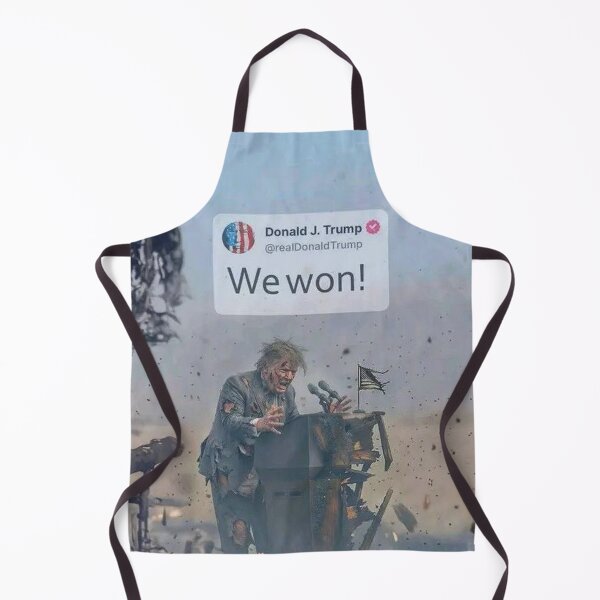 Item preview, Zombie Trump "We Won!" Iran War Apocalypse Art designed and sold by Hotgirldeel.