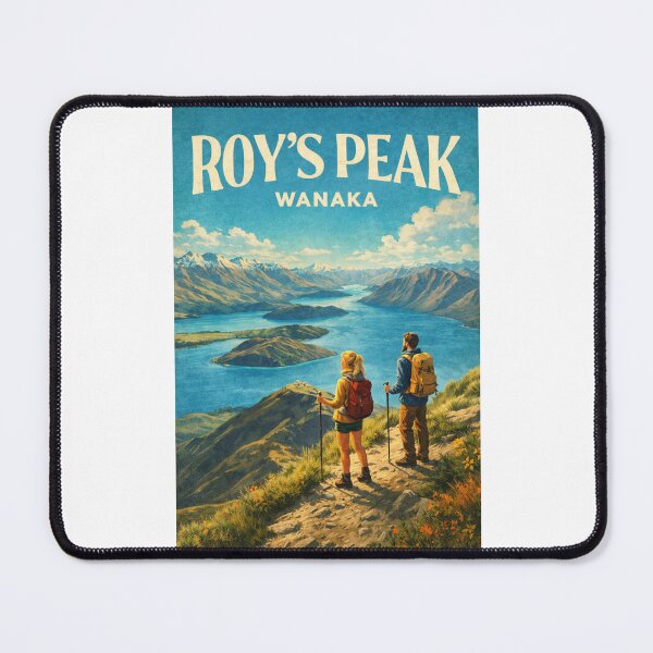 Item preview, Roys Peak Wanaka Ridge Trail with Lake Wanaka and Mount Aspiring Views designed and sold by Places On Earth.