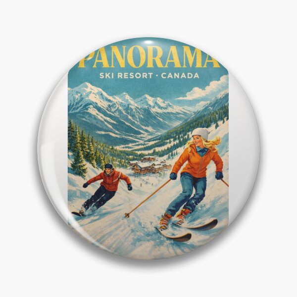 Item preview, Panorama Mountain Resort British Columbia with Purcell Mountains and Invermere designed and sold by Places On Earth.