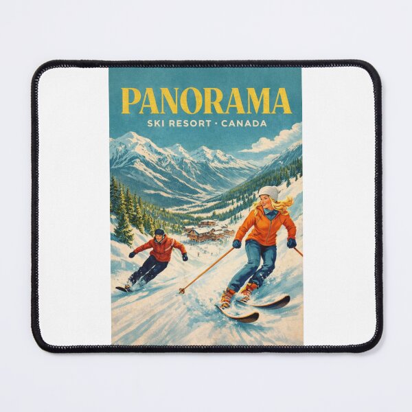 Item preview, Panorama Mountain Resort British Columbia with Purcell Mountains and Invermere designed and sold by Places On Earth.