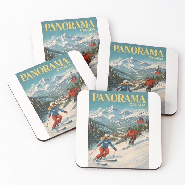 Item preview, Panorama Ski Resort British Columbia with Canadian Rockies and Columbia Valley designed and sold by Places On Earth.