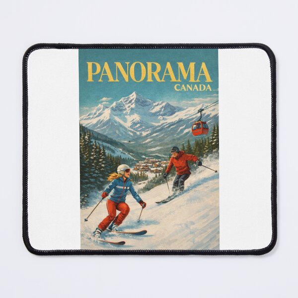 Item preview, Panorama Ski Resort British Columbia with Canadian Rockies and Columbia Valley designed and sold by Places On Earth.